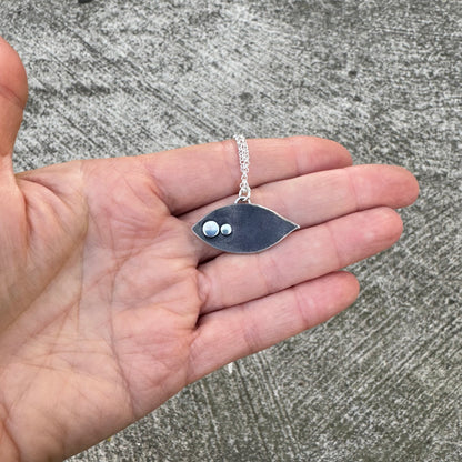 Pascagoula UFO | SIlver Necklace