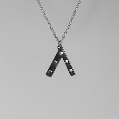 Phoenix Lights| Silver UFO Necklace