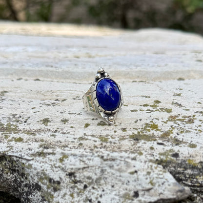 Athena Ring | Lapis Lazuli SIZE: 8