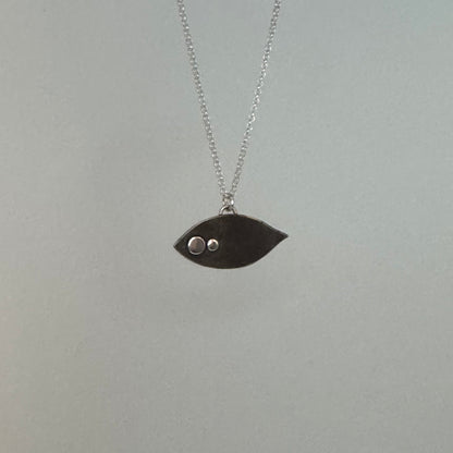 Pascagoula UFO | SIlver Necklace
