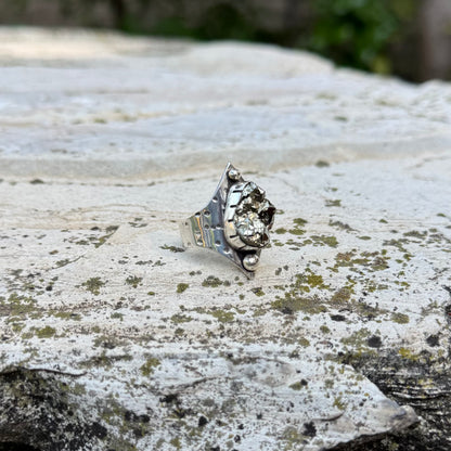 Athena Ring | Pyrite SIZE: 9
