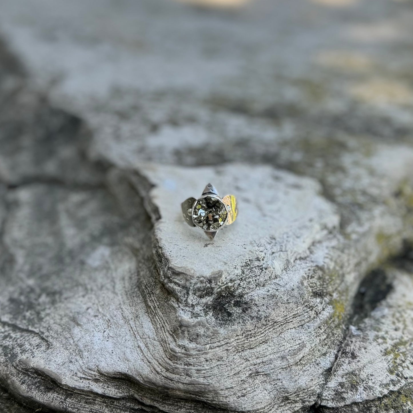 Pyrite | Inanna Ring Size 9.25