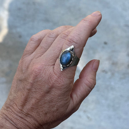 Athena Ring | Labradorite SIZE: 9.5