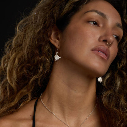 NEW Sunflare Earrings | Silver