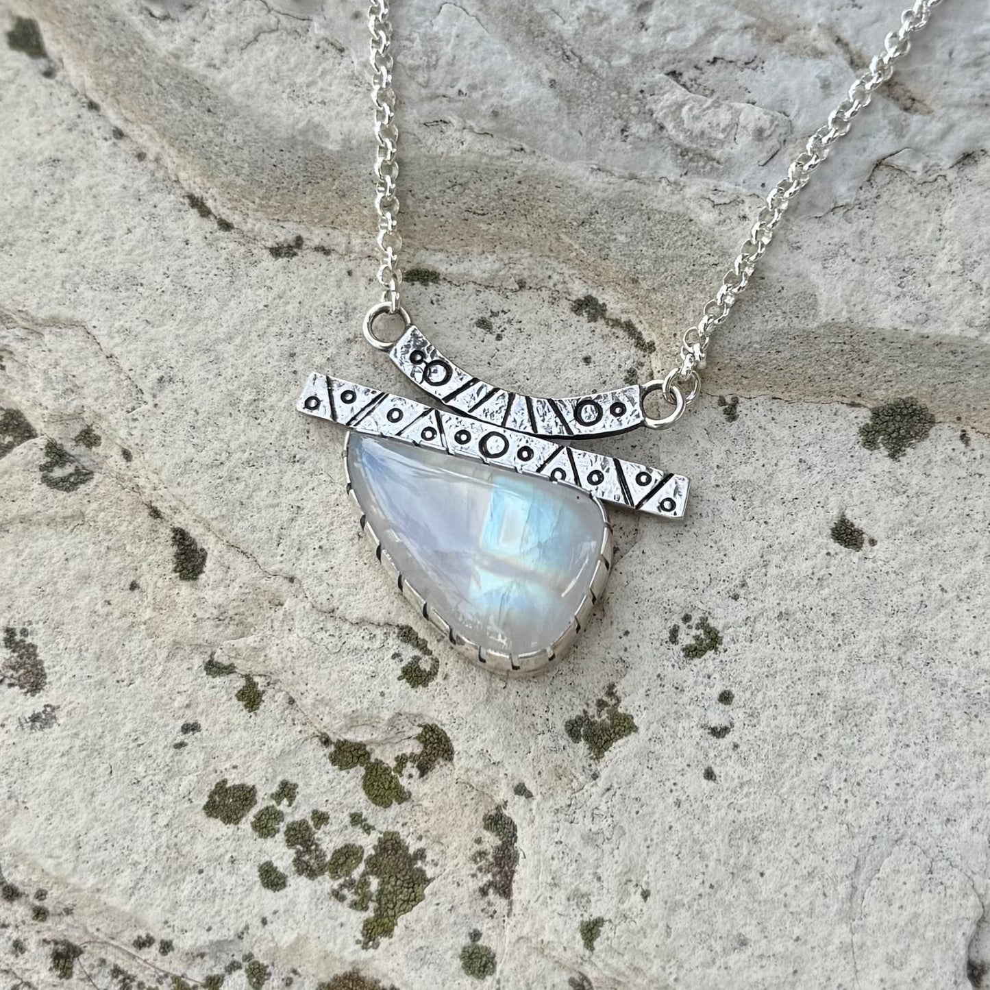 Moonstone Gatherer | Stargate Necklace