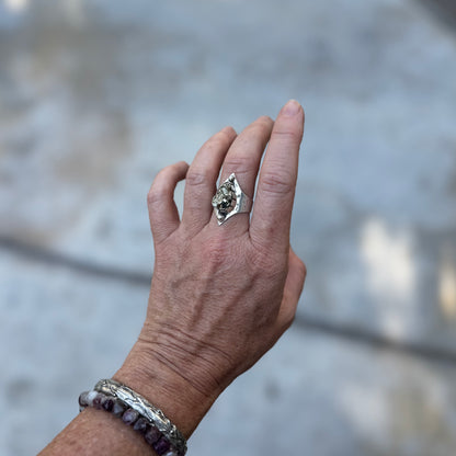 Athena Ring | Pyrite SIZE: 9