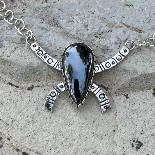 Hematite Iron Matron | Stargate Necklace