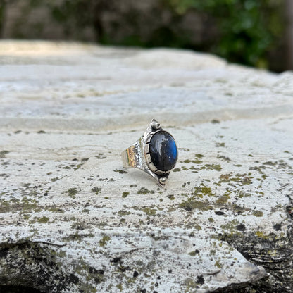Athena Ring | Labradorite SIZE: 9.5