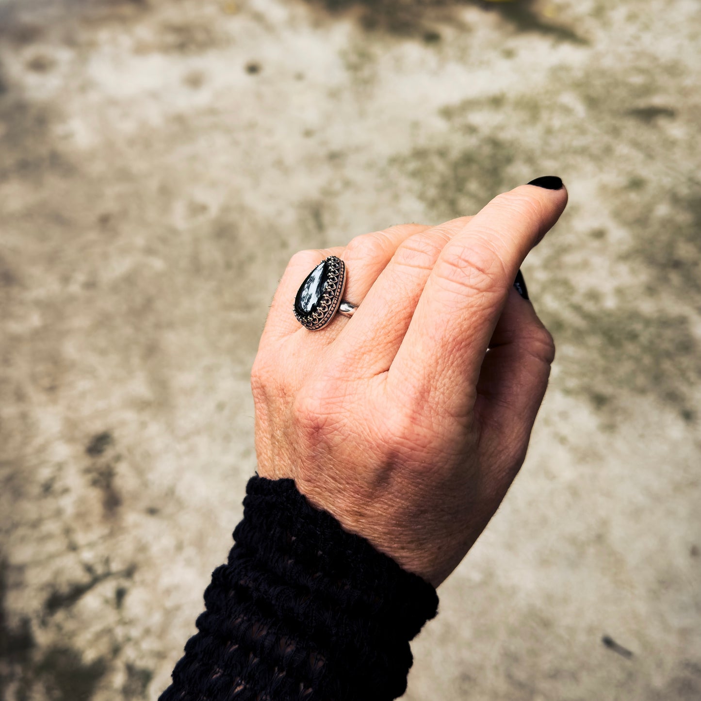 Hematite Ring ⋮ Size 6.25