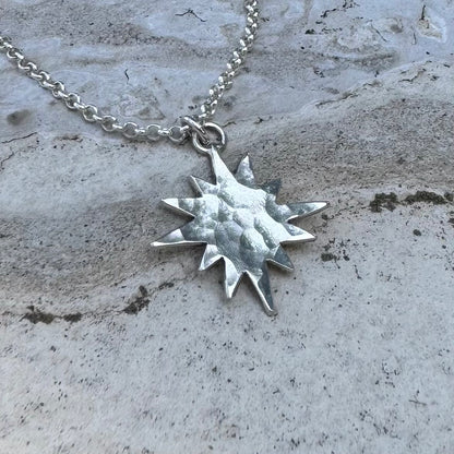 Sun Flare Necklace ⋮ LIMITED EDITION Hammered