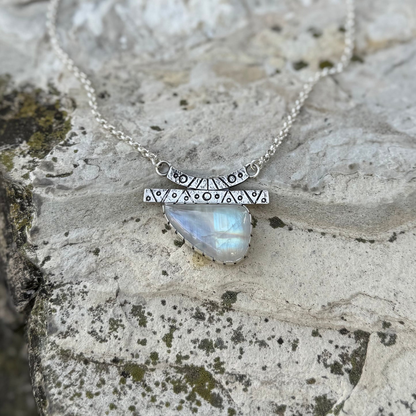 Moonstone Gatherer | Stargate Necklace