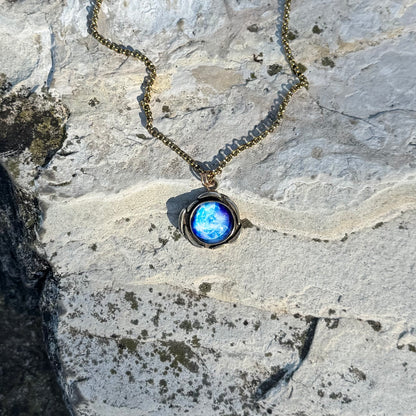 Plasma Orb Necklace | Bronze