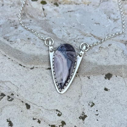 Sci-Fi Jasper | Delta Necklace