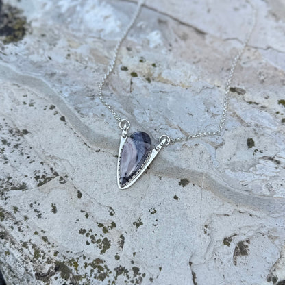 Sci-Fi Jasper | Delta Necklace