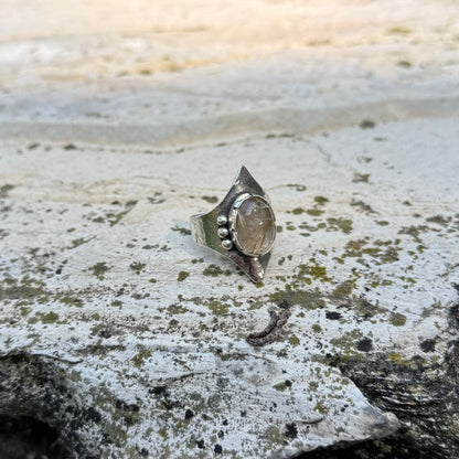 Athena Ring | Rutilated Quartz SIZE: 8