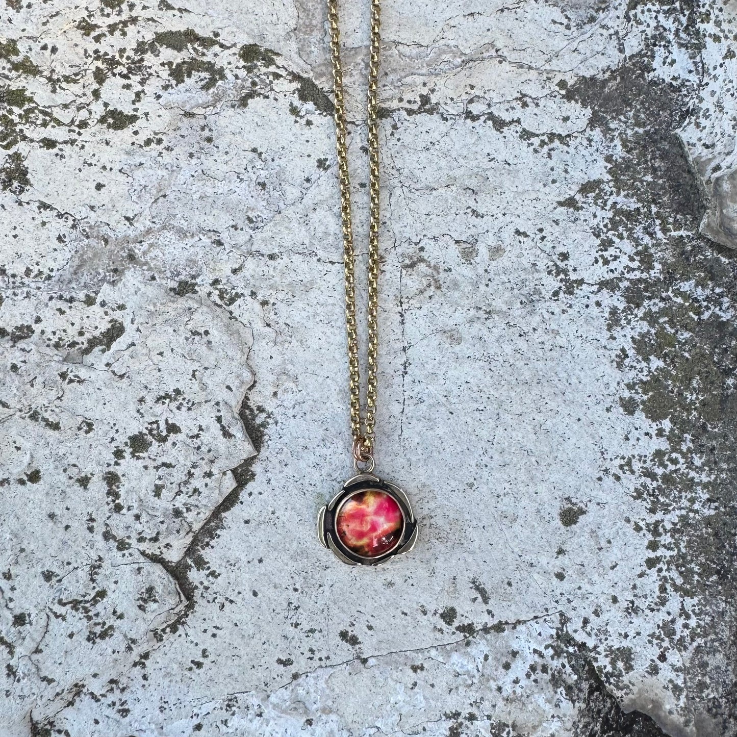 Plasma Orb Necklace | Bronze
