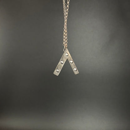 Phoenix Lights| Silver UFO Necklace