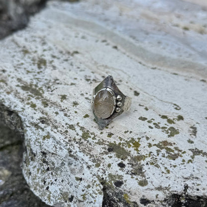 Athena Ring | Rutilated Quartz SIZE: 8
