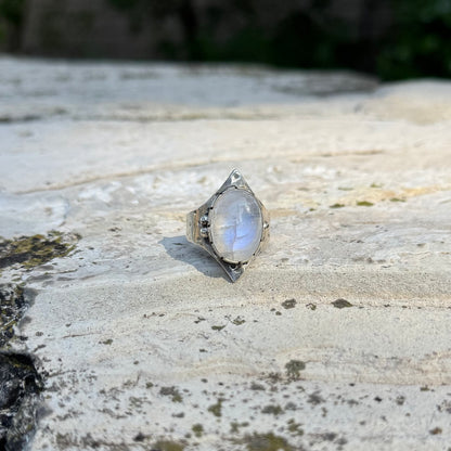 Athena Ring | Moonstone SIZE: 9.5