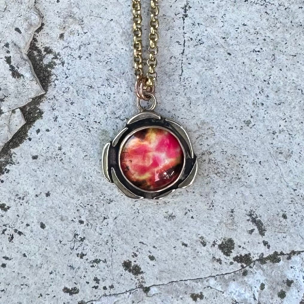 Plasma Orb Necklace | Bronze