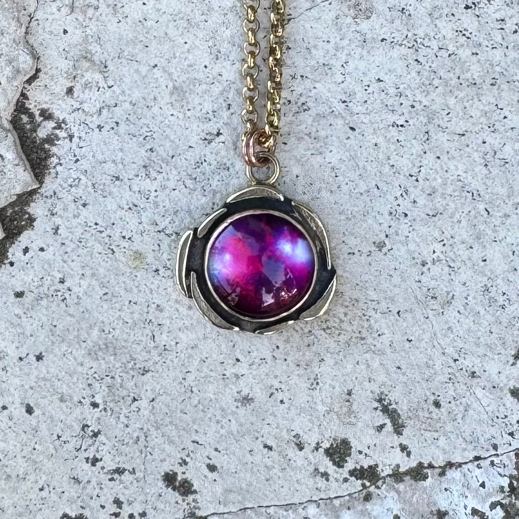 Plasma Orb Necklace | Bronze