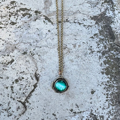 Plasma Orb Necklace | Bronze