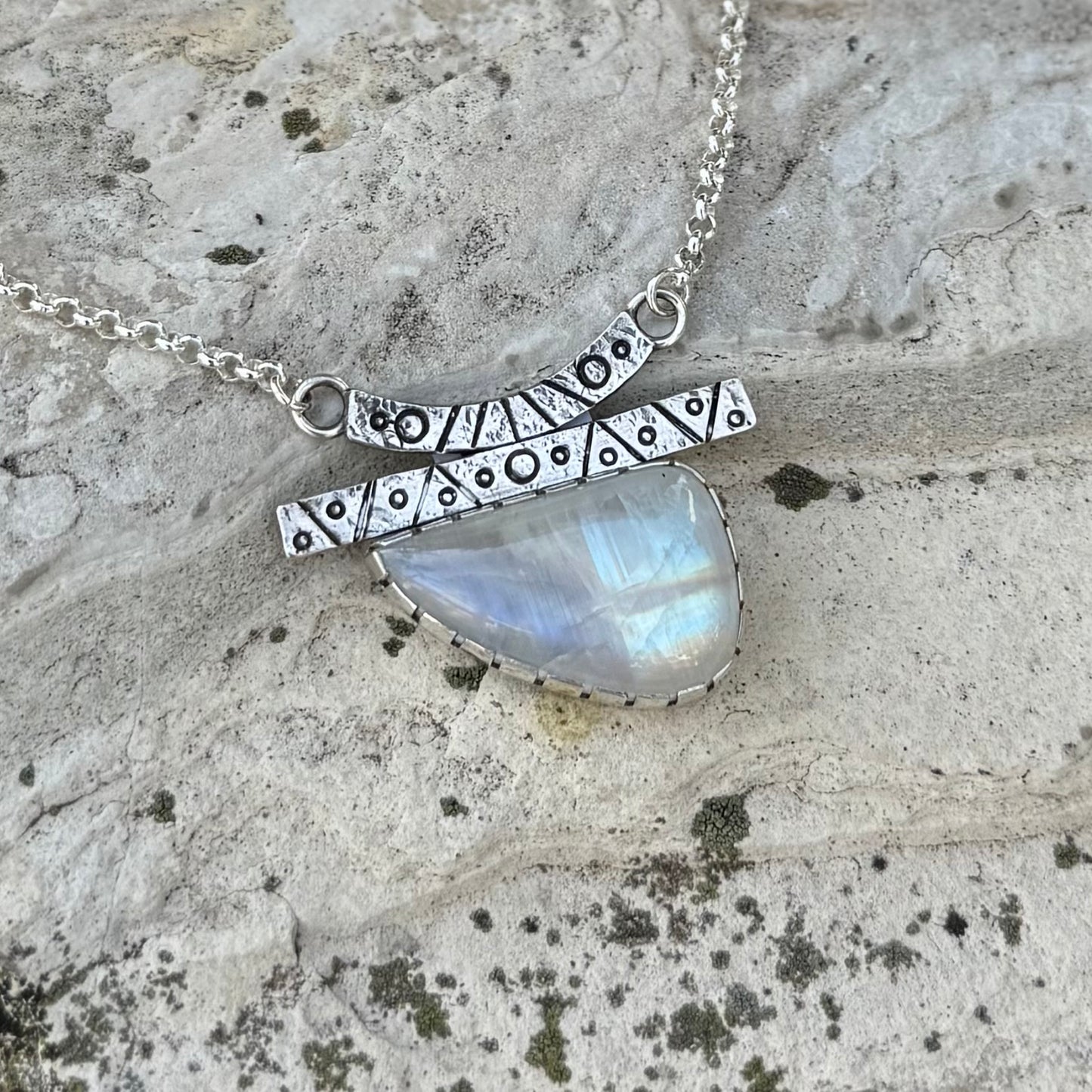 Moonstone Gatherer | Stargate Necklace