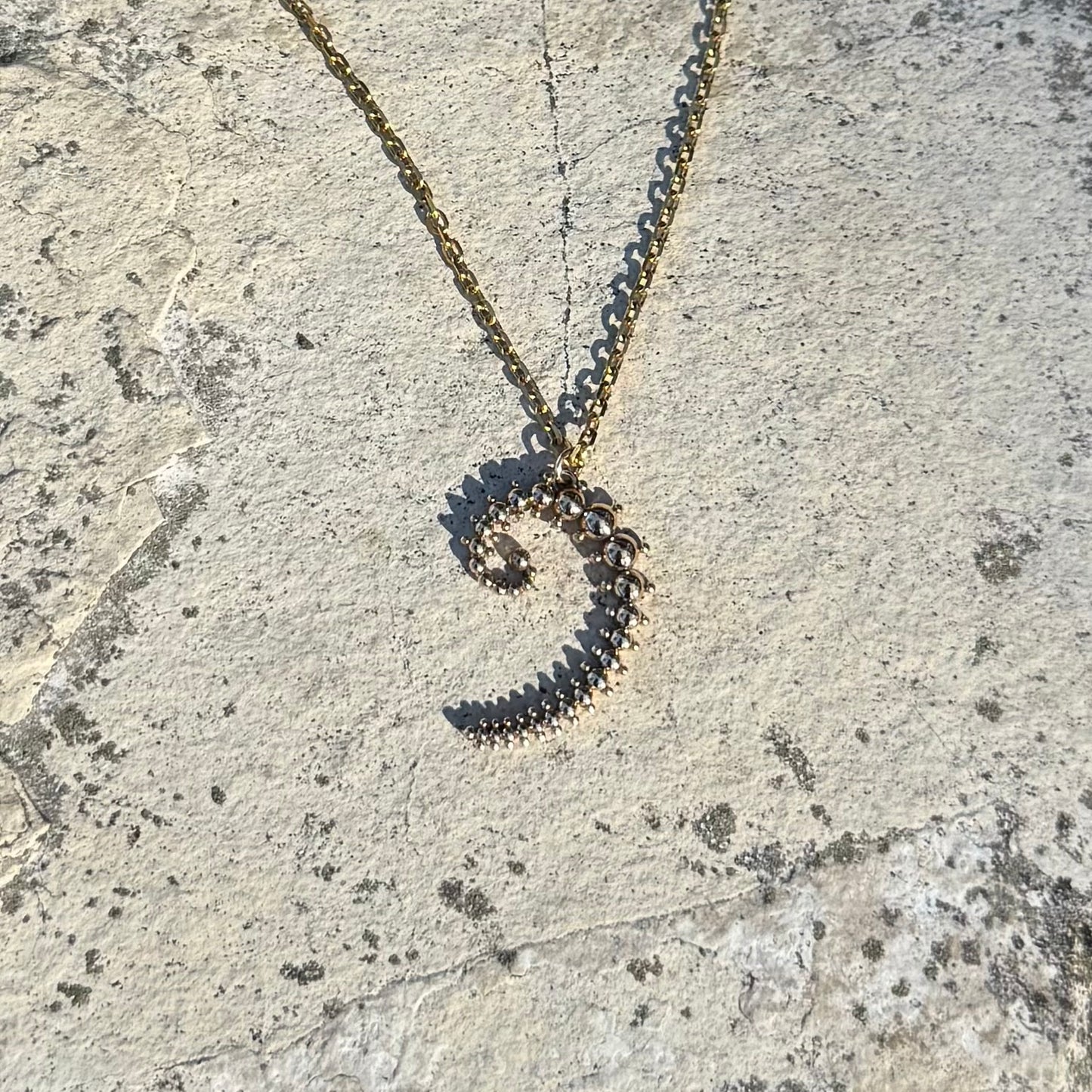 Julia Spiral Necklace | Bronze