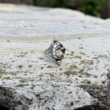 Athena Ring | Pyrite SIZE: 9