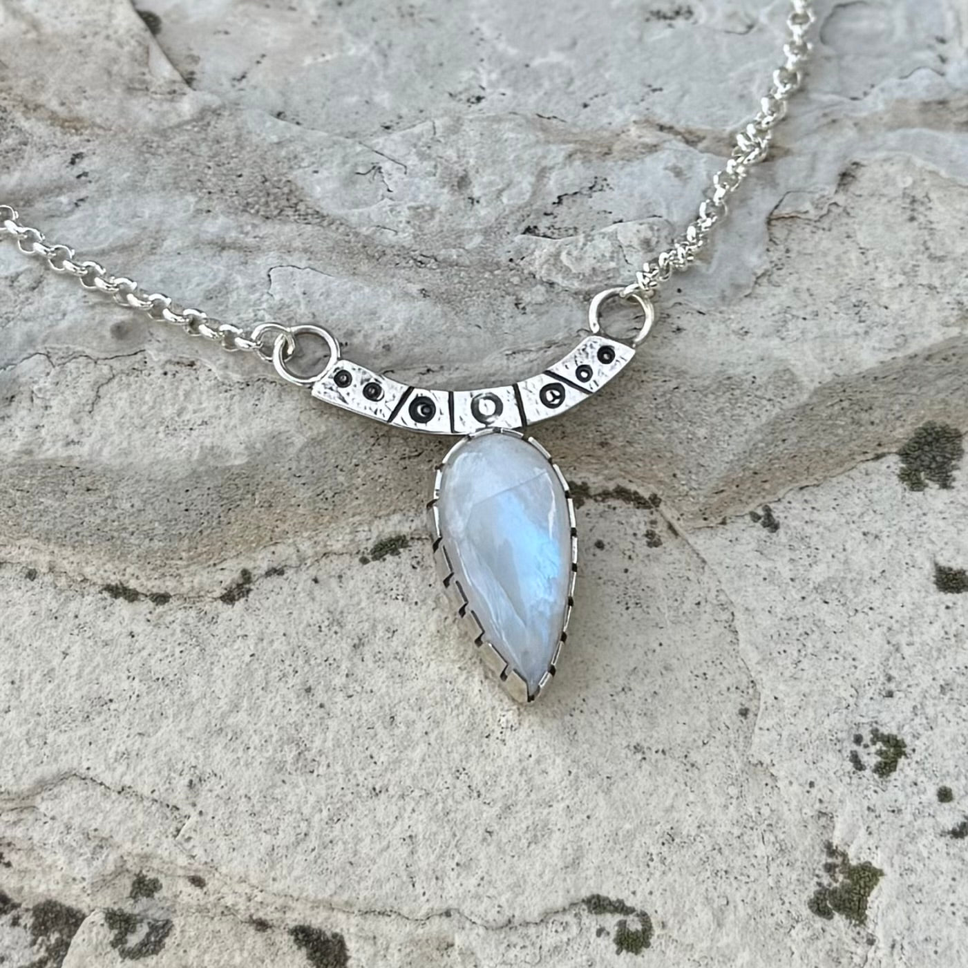 Moonstone Anchor | Stargate Necklace