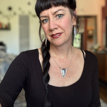 Sci-Fi Jasper | Delta Necklace