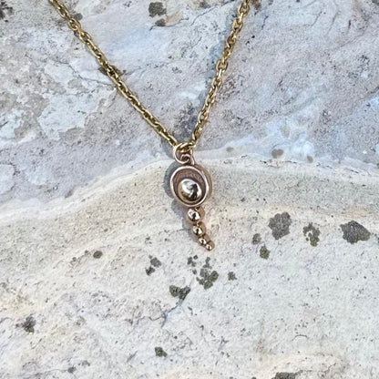 Emergence Necklace | Bronze
