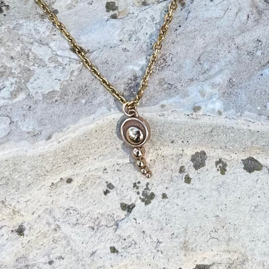 Emergence Necklace | Bronze