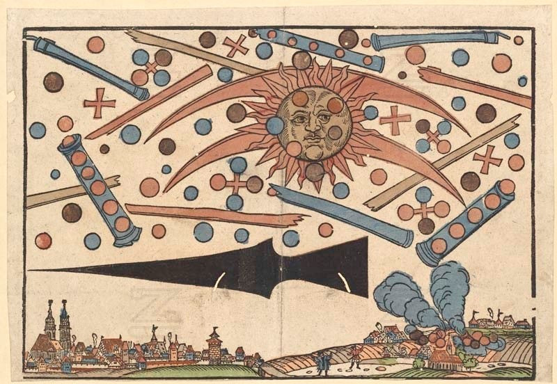 They've Always Been Here UFO T-Shirt | 1561 UFO Battle Over Nuremberg
