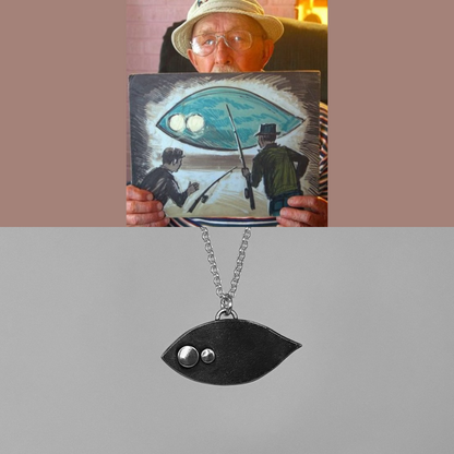 Pascagoula UFO | SIlver Necklace