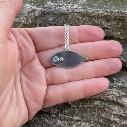 Pascagoula UFO | SIlver Necklace