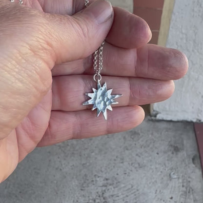 Sun Flare Necklace ⋮ LIMITED EDITION Hammered